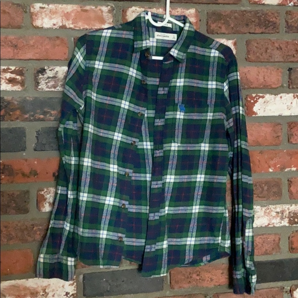 Abercrombie kids girl flannel